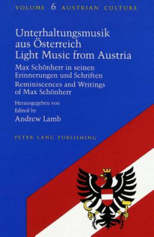 Kniha Unterhaltungsmusik Aus Oesterreich Light Music from Austria Andrew Lamb