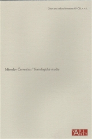 Kniha Textologické studie Miroslav Červenka