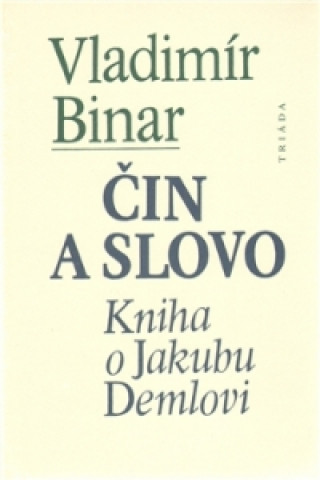 Book Čin a slovo Vladimír Binar