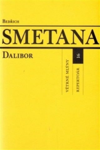 Kniha Dalibor Bedřich Smetana