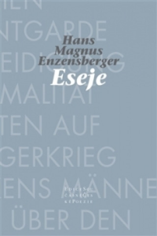 Kniha Eseje Hans Magnus Enzensberger