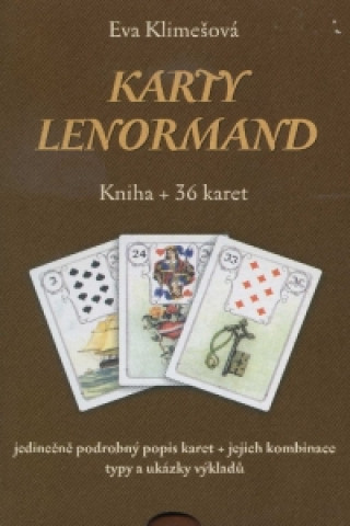 Kniha Karty Lenormand Eva Klimešová