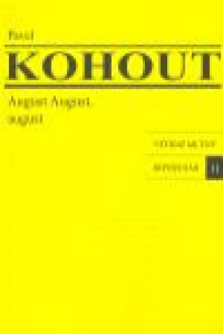 Book August August, august Pavel Kohout