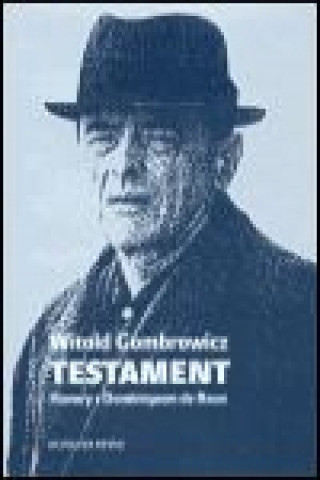 Book Testament Witold Gombrowicz