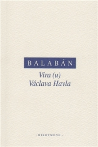 Kniha VÍRA(U)VÁCLAVA HAVLA Milan Balabán