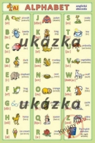 Carte Anglická abeceda / Alphabet Petr Kupka