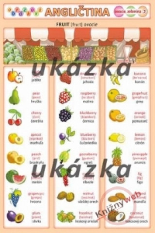 Carte Obrázková angličtina 2 - ovocie, zelenina Petr Kupka