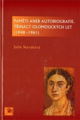 Kniha Paměti aneb autobiografie, třináct olomouckých let Julie Nováková