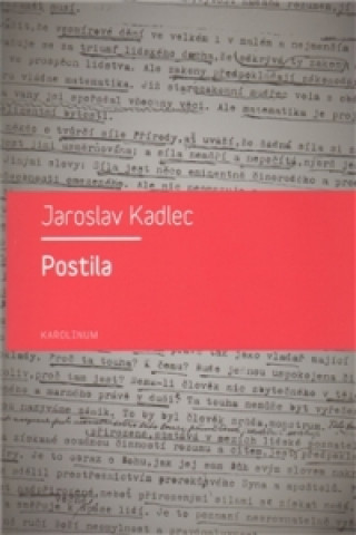 Kniha Postila Jaroslav Kadlec