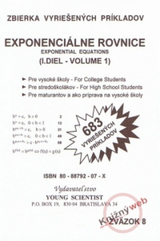 Carte Exponenciálne rovnice /Exponential equations - I. diel Mgr. Iveta Olejárová