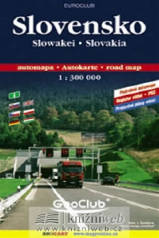 Kniha Slovensko automapa - 1:300 000 