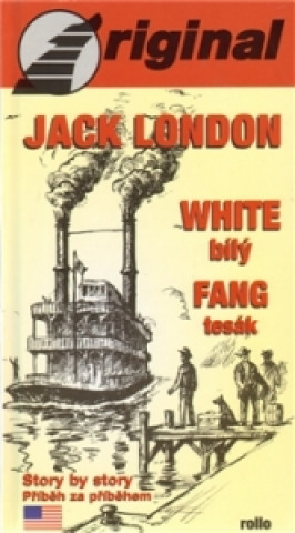 Könyv White Fang Bílý Tesák + CD Jack London