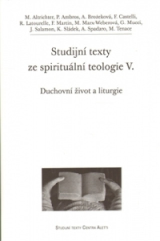 Kniha Studijní texty ze spirituální teologie V. collegium