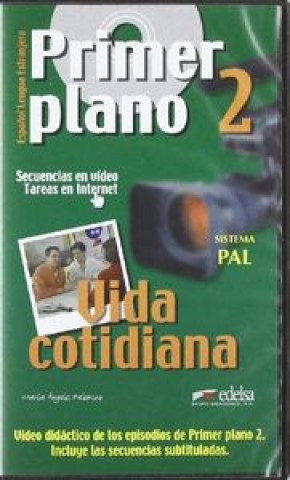 Libro Primer plano 2, videokazeta PAL 