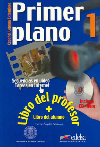 Könyv Primer plano 1, metodická příručka Maria Angeles Palomino