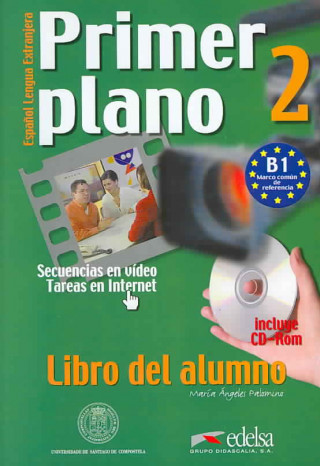 Könyv Primer plano 2, učebnice + CD-ROM 