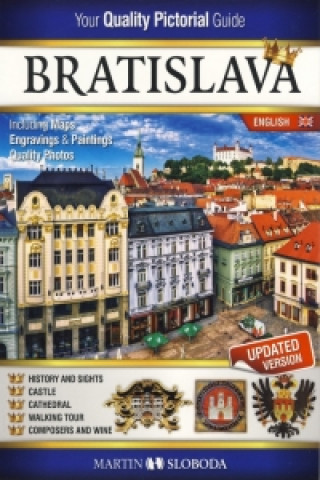 Carte Bratislava obrázkový sprievodca ANG - Bratislava Pictorial guide Martin Sloboda