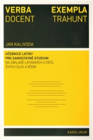 Kniha Verba docent, exempla trahunt Jan Kalivoda