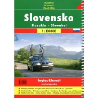Nyomtatványok Autoatlas Slovensko 1 : 100 000 turistický 