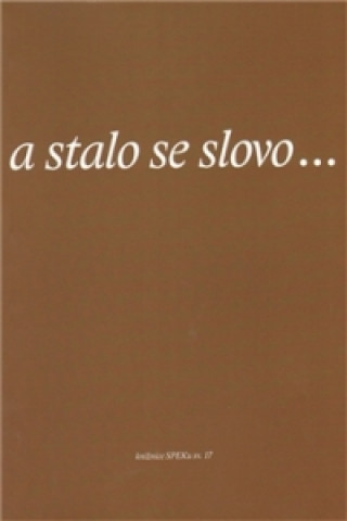 Livre A STALO SE SLOVO... 