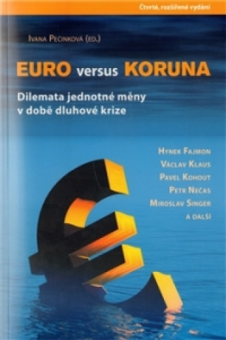 Könyv Euro versus koruna Ivana Pečinková