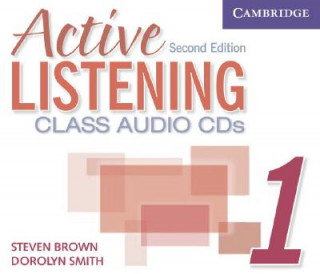 Audio Active Listening 1 Class Audio CDs Steve Brown