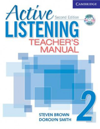 Könyv Active Listening 2 Teacher's Manual with Audio CD Steve Brown