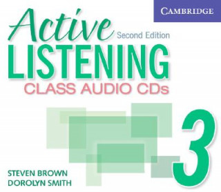 Audio Active Listening 3 Class Audio CDs Steve Brown