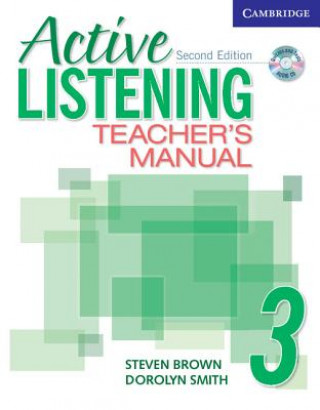 Książka Active Listening 3 Teacher's Manual with Audio CD Steve Brown