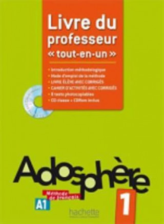 Книга Adosphere 1 (A1) Livre du professeur Marie-laure Poletti