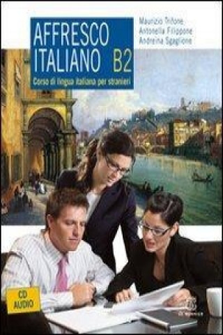 Книга AFFRESCO ITALIANO B2 libro + CD 