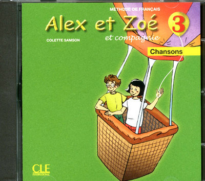 Hanganyagok ALEX ET ZOE 3 CD AUDIO INDIVIDUEL Colette Samson