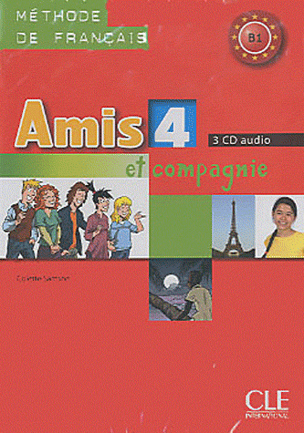 Audio AMIS ET COMPAGNIE 4 CD/3/ CLASSE Colette Samson