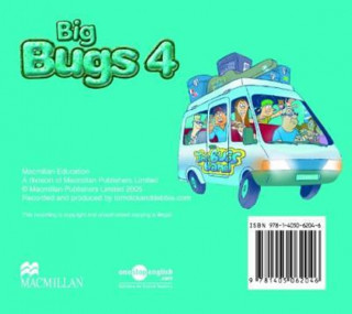 Audio Big Bugs 4 Audio CD International x3 Elisenda Papiol