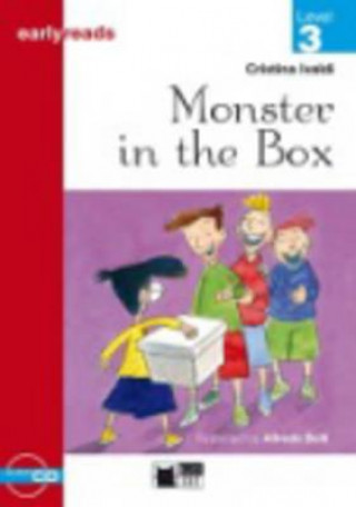 Carte Black Cat MONSTER IN THE BOX + CD ( Early Readers Level 3) Cristina Ivaldi