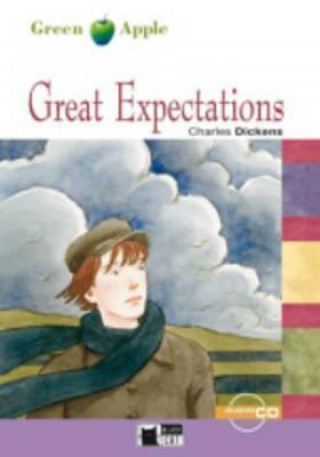 Книга BLACK CAT READERS GREEN APPLE EDITION STARTER - GREAT EXPECTATIONS + CD Charles Dickens