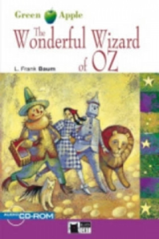 Könyv BLACK CAT READERS GREEN APPLE EDITION STARTER - THE WONDERFUL WIZARD OZ + CD-ROM Frank L. Baum