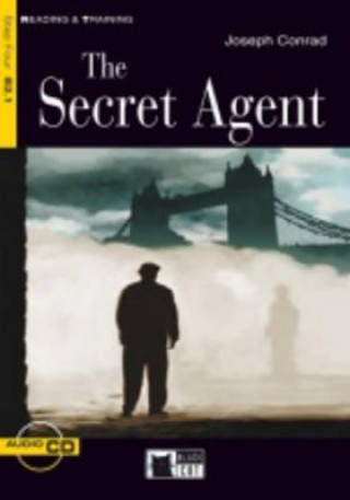Книга Black Cat SECRET AGENT + CD ( Reading a Training Level 4) Joseph Conrad