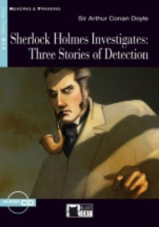 Book Black Cat Sherlock Holmes Investigates + CD ( Reading a Training Level 3) Sir Arthur Conan Doyle