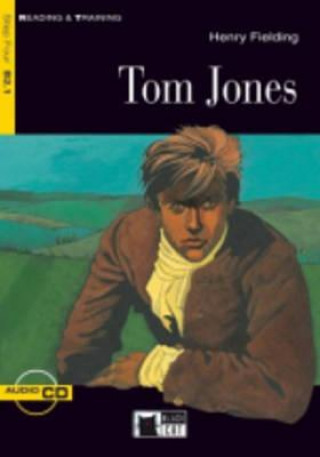 Book Black Cat TOM JONES + CD ( Reading a Training Level 4) Henry Fielding