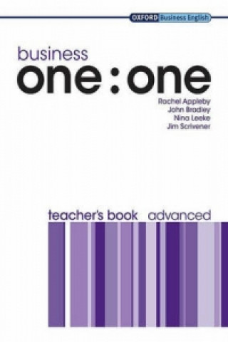 Könyv Business one:one Advanced: Teacher's Book Rachel Appleby