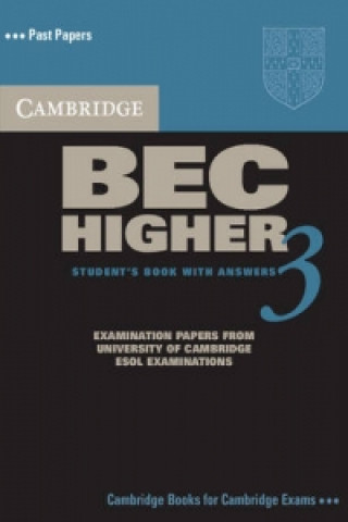 Carte Cambridge BEC Higher 3 Self Study Pack Cambridge ESOL