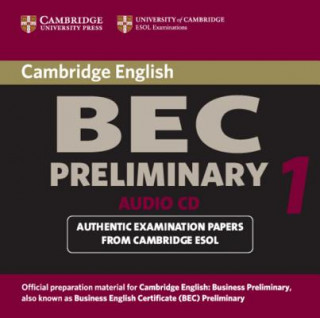 Audio Cambridge BEC Preliminary Audio CD University of Cambridge Local Examinations Syndicate