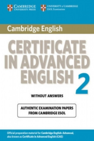Книга Cambridge Certificate in Advanced English 2 for Updated Exam Student's Book without Answers Cambridge ESOL
