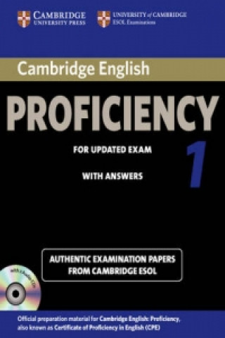 Knjiga Cambridge English Proficiency 1 for Updated Exam Self-study Pack (Student's Book with Answers and Audio CDs (2)) Cambridge ESOL