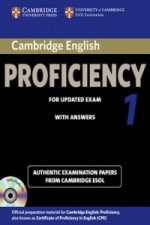 Könyv Cambridge English Proficiency 1 for Updated Exam Self-study Pack (Student's Book with Answers and Audio CDs (2)) Cambridge ESOL