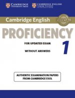 Könyv Cambridge English Proficiency 1 for Updated Exam Student's Book without Answers Cambridge ESOL