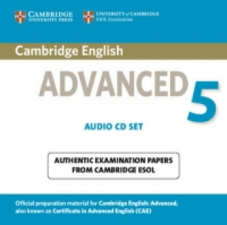 Carte Cambridge English Advanced 5 Audio Cds (2) Cambridge ESOL