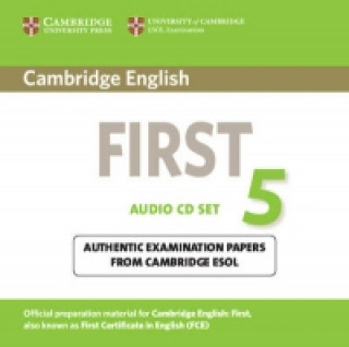 Книга Cambridge English First 5 Audio CDs (2) Cambridge ESOL