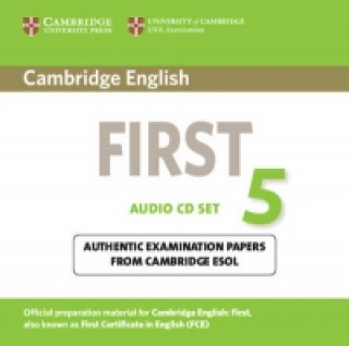 Book Cambridge English First 5 Audio CDs (2) Cambridge ESOL